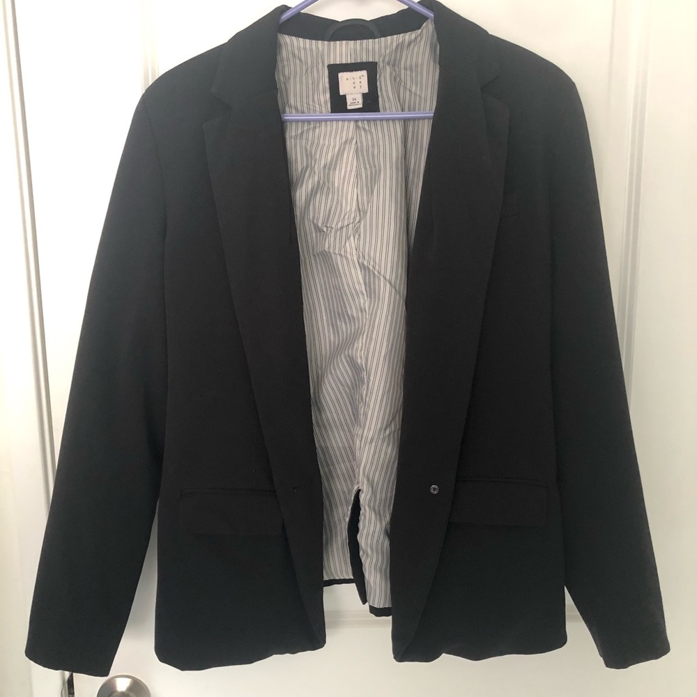 Black blazer
